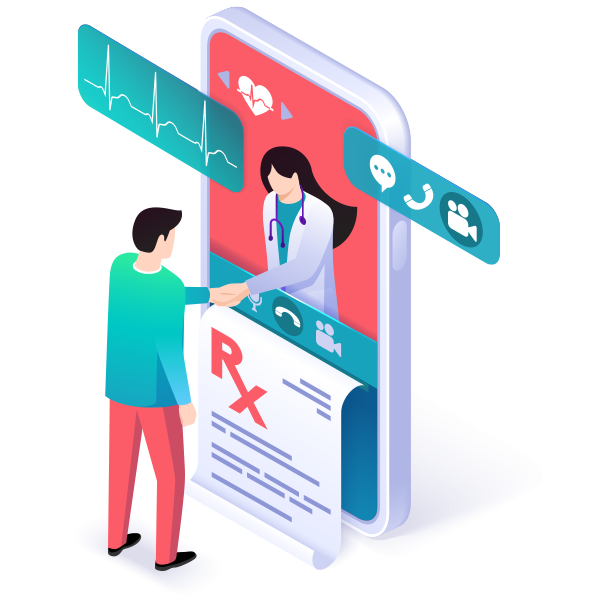 Caregiving Illustration